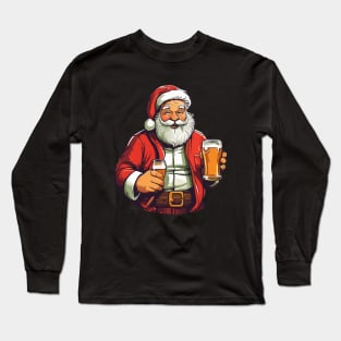 Santa's favorite drink Long Sleeve T-Shirt